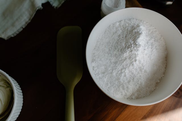 diatomaceous earth in a bowl